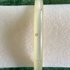 Lucite bangle